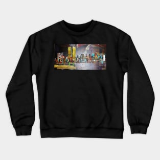 attacks on New York City twin towers 9/11 Crewneck Sweatshirt